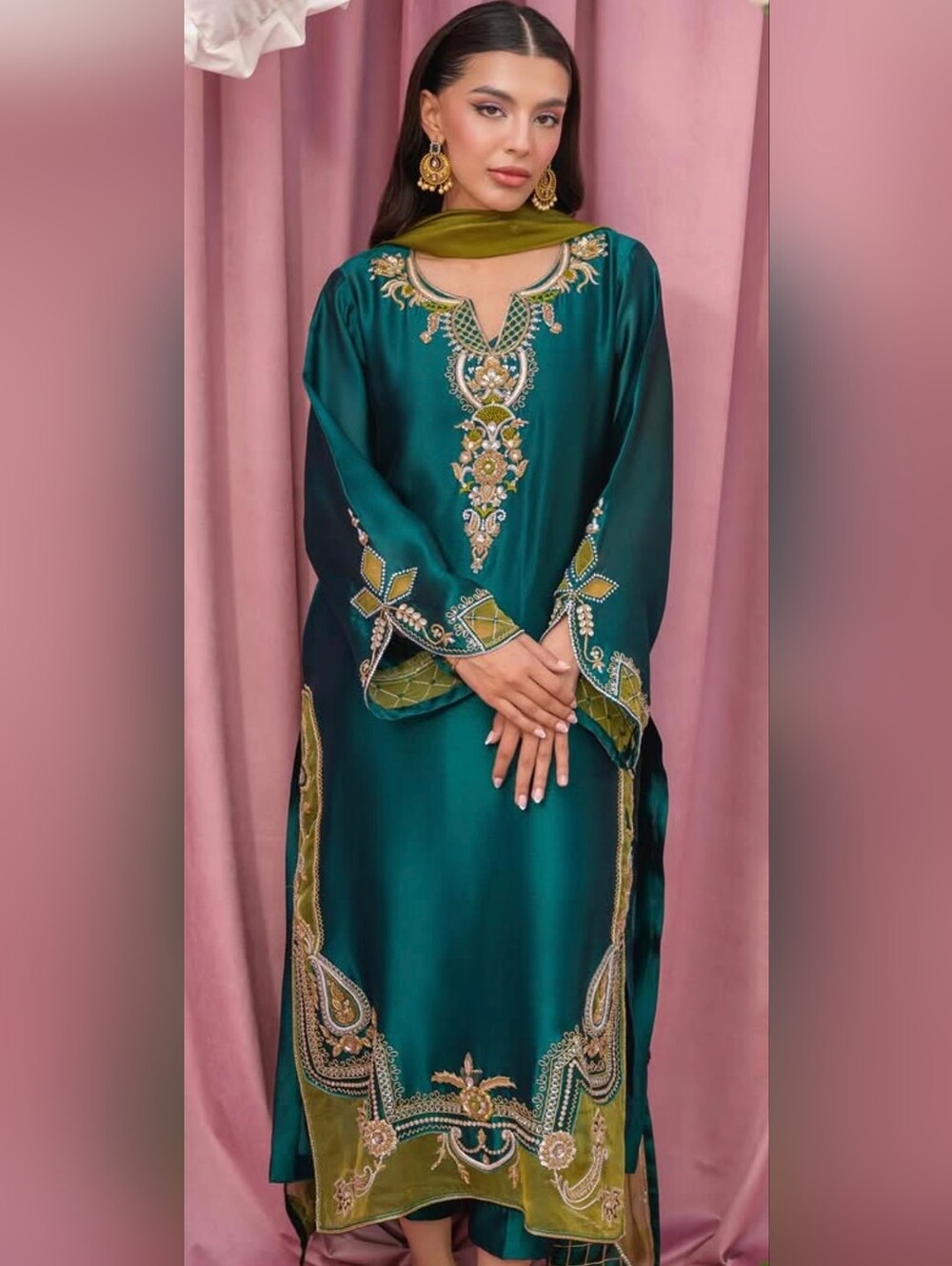 Embroidered EMERELD Women’s Dress